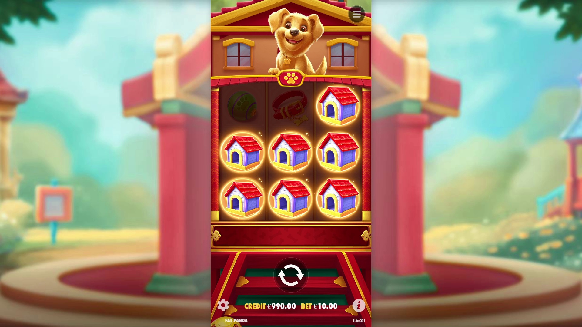 Lucky Dog - screenshot with slot description 2